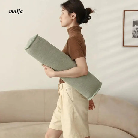 MUYE Corduroy Cylinder Hugging Pillow from MUYE