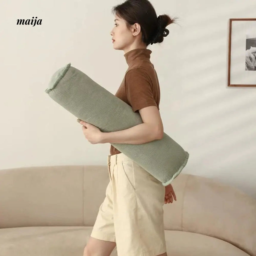 MUYE Corduroy Cylinder Hugging Pillow from MUYE
