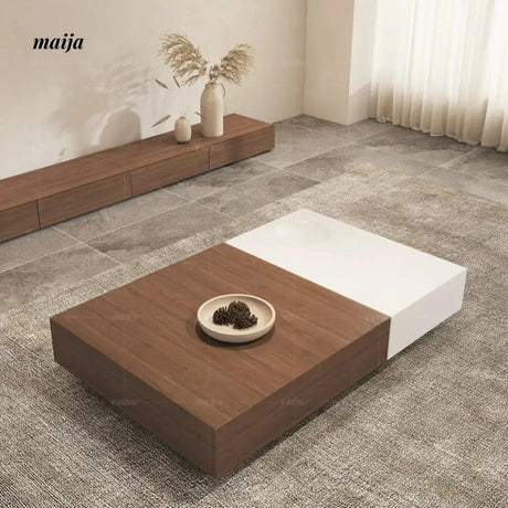 NAVI Walnut Coffee Table from NAVI