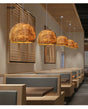 ZHONGSHAN Retro Japanese Bamboo Ceiling Lamp from ZHONGSHAN