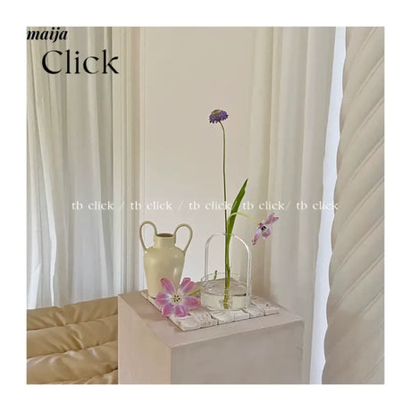CLICK Cream Ceramic Jewelry French Style Retro Decor from CLICK