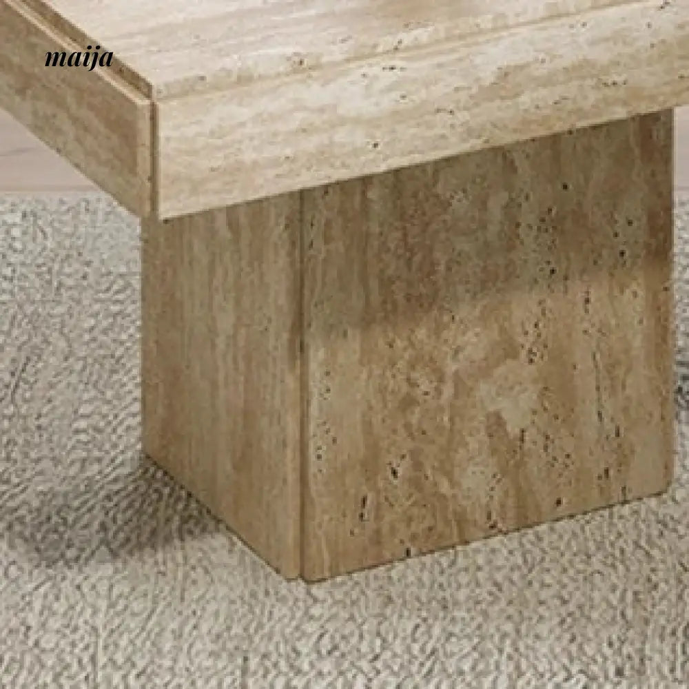 Sana Natural Travertine Coffee Table from maija