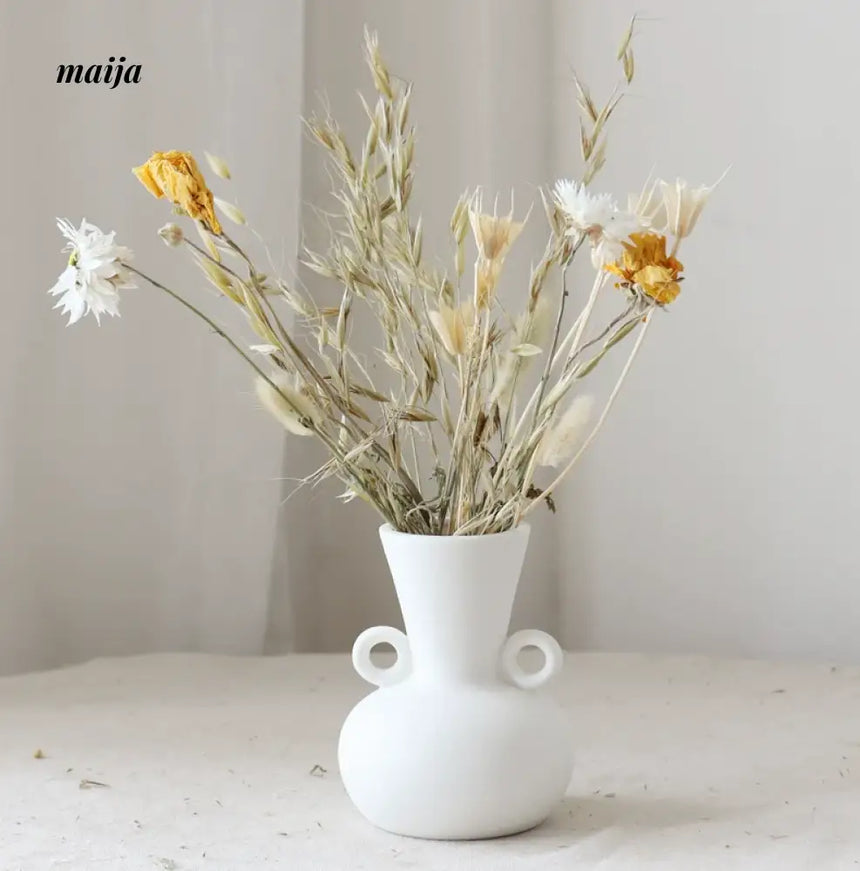Light Chasing Ceramic Vase