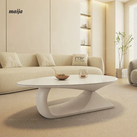 NAVI Snow Mountain Stone Top Coffee Table from NAVI