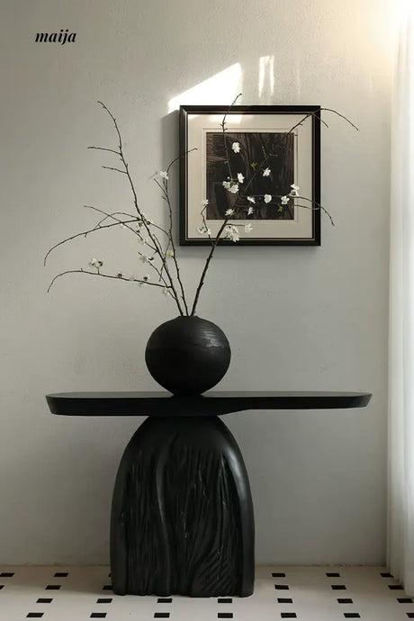 LILY WHITE Scandinavian Retro Console Table from LILY WHITE