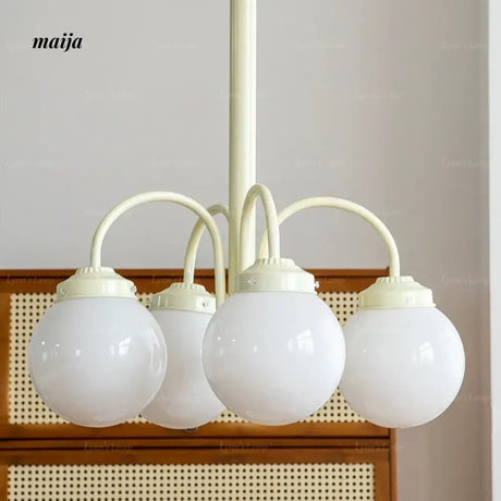 LYNN Glossy Retro Ceiling Lamp from Lynn's Lamp