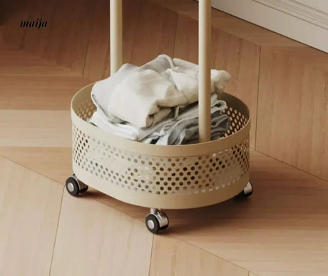 Herman Cream Laundry Basket Coat Hanger from Yate