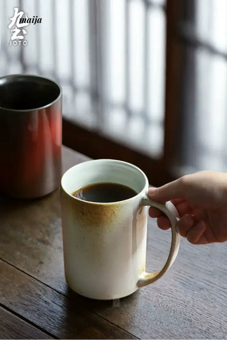 JOTO Japanese Capacious Coffee Cup for Beloved from JOTO