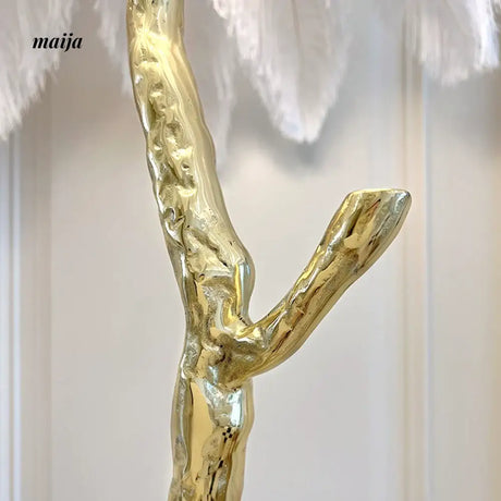 LIVETAI Light Feather Floor Lamp from maija