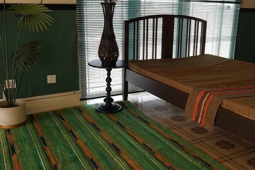TIPTOE Mojito Mint Rug from TIPTOE