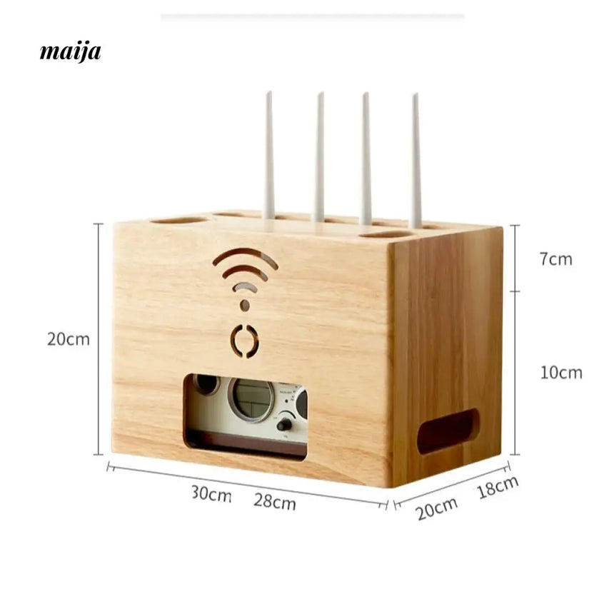 KIMACHI Wooden Router Storage Box from KIMACHI
