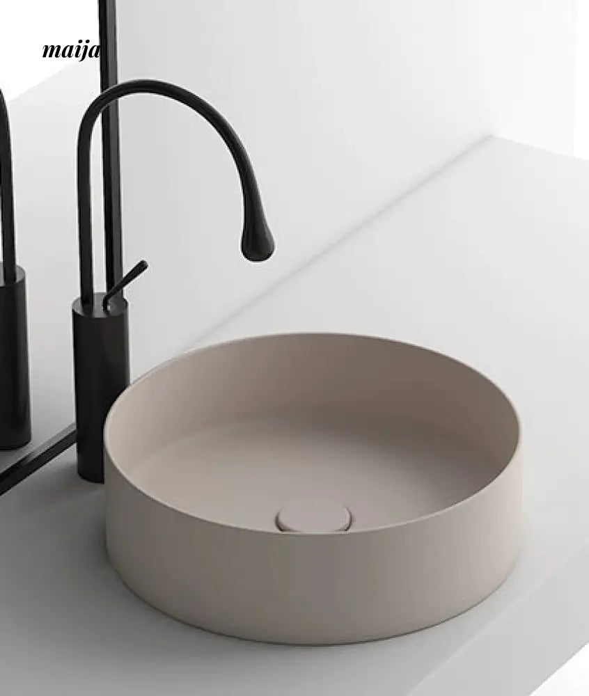 Ultra Thin Bathroom Countertop Basin from maija