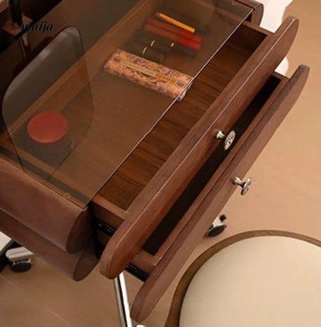 Retro Solid Wood Dressing Table from maija