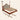 DOSMARS Evelyn Allory Wood Solid Bed from DOSMARS