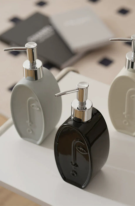 LENYVASEN Iris Ceramic Shower Gel Bottle from LENYVASEN