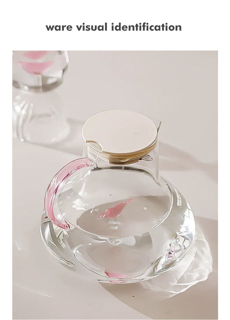 WII High-Temperature-Resistant Transparent Glass Cold Water Pot from WII