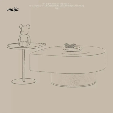 TIDELEADER Water Droplet Coffee Table from KENZAKI