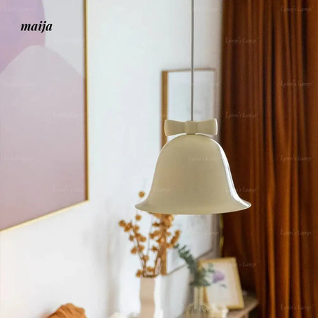 LYNN Bow Ceiling Lamp for Children's Room from RATTAN CRAFTSMAN