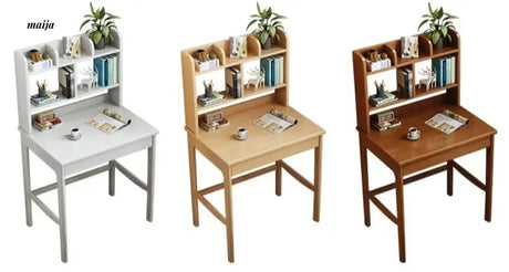 Dakota Adjustable Desk with Bookshelves from maija