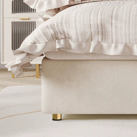 DOSMARS Olivia Cream Gel Box Storage Bed from DOSMARS