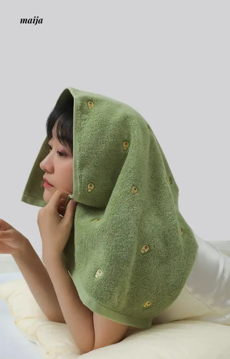 Avocado Cotton Towels from maija