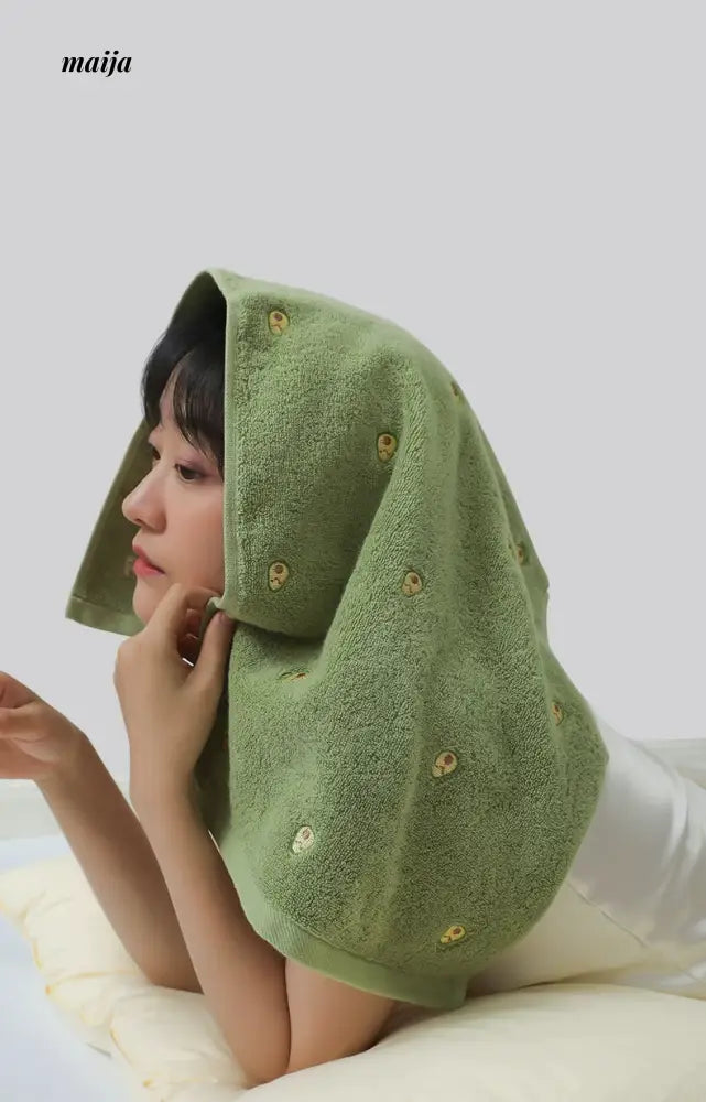 Avocado Cotton Towels from maija