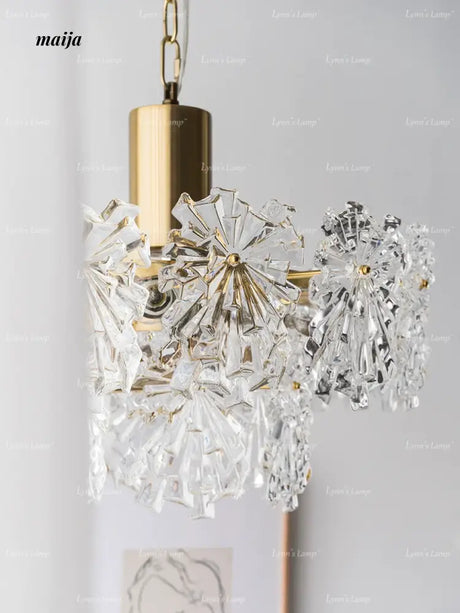 LYNN French Glossy Retro Ceiling Lamp from Lynn's Lamp