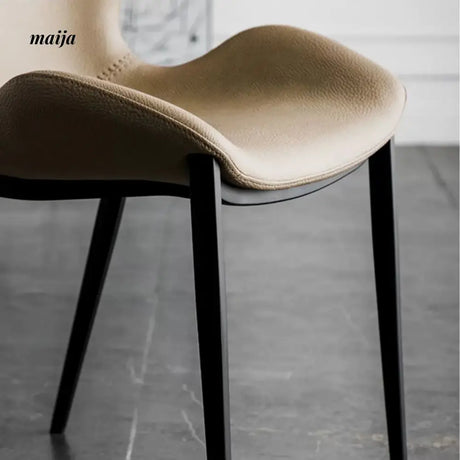 LAZYSPACE Alice Leather Dining Chair from LAZYSPACE