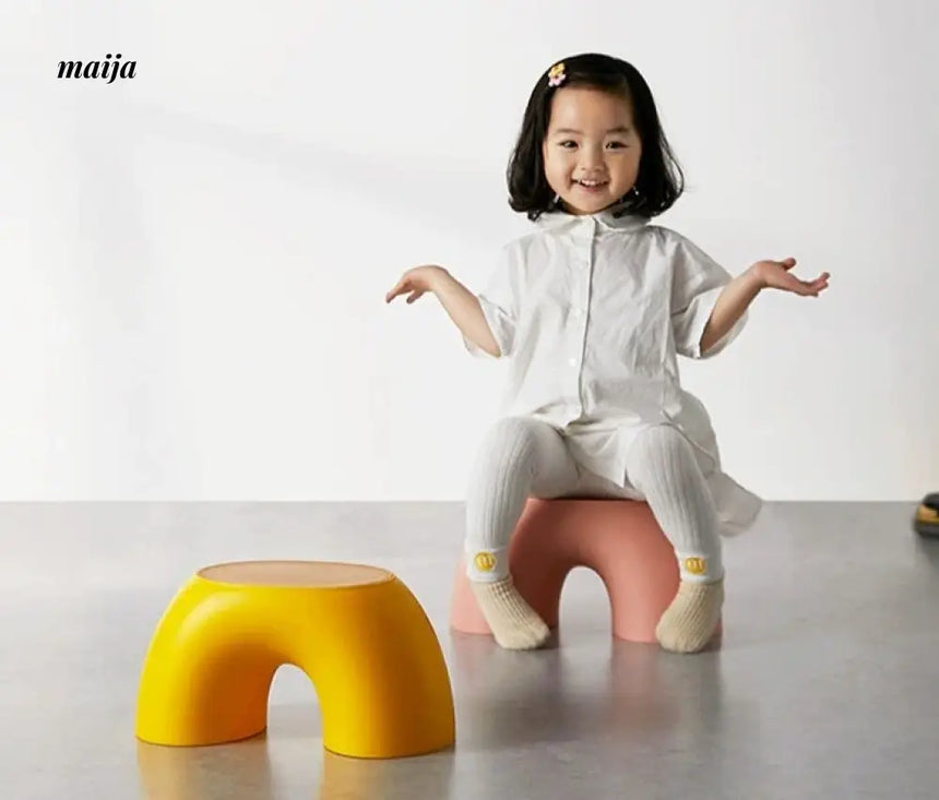 LIVETAI Nordic Children's Plastic Stool from maija