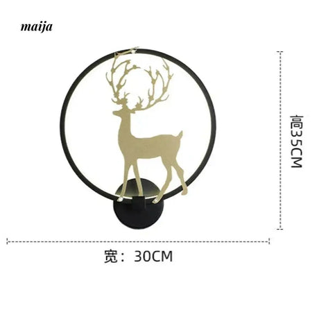 RUIDUN Deer Wall Lamp from Ruidun