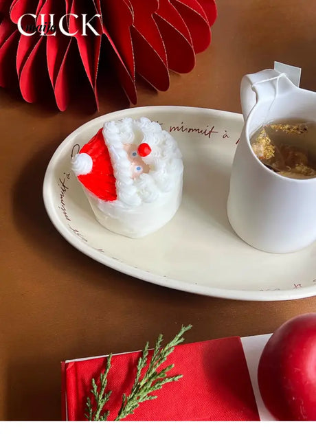 CLICK 3D Snowman Candle for Festive Decor from CLICK