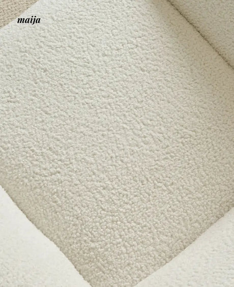 Eggshell Teddy Velvet Chair from maija