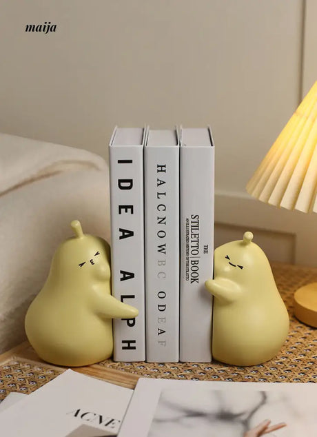 Hugging Pears Bookends from maija