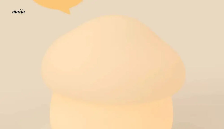 MUID Squeezy Mushroom Head Night Lamp