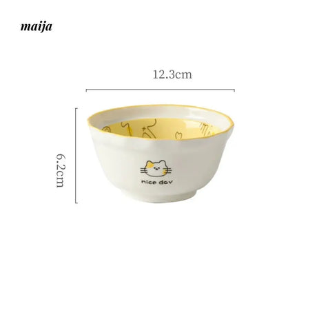 MOSE Orange Meow Bowl from MOSE