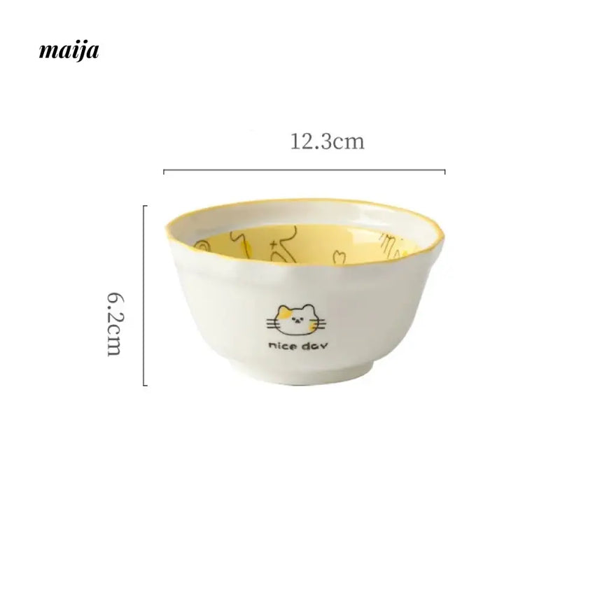 MOSE Orange Meow Bowl from MOSE