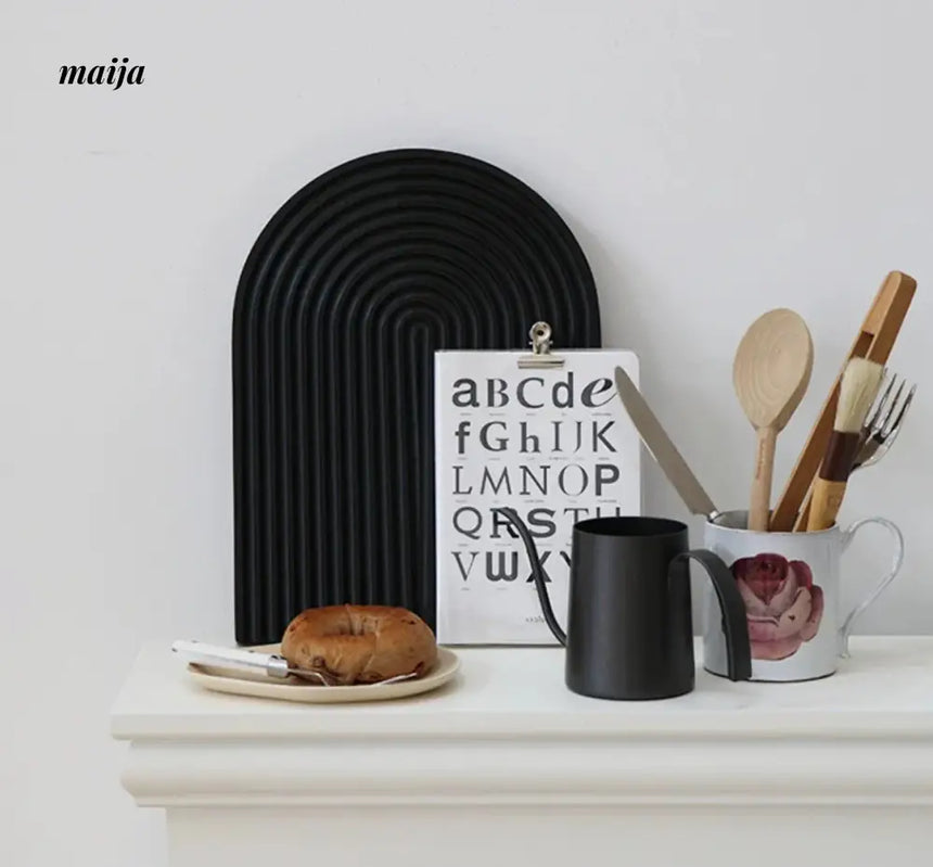 COLOURHUNTER Brand Black Retro Wooden Decorations from maija