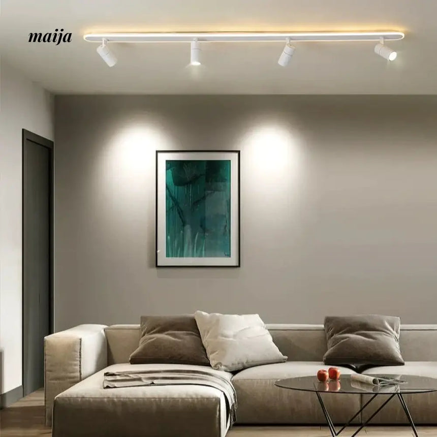 Toulon Long Bar LED Ceiling Light from maija