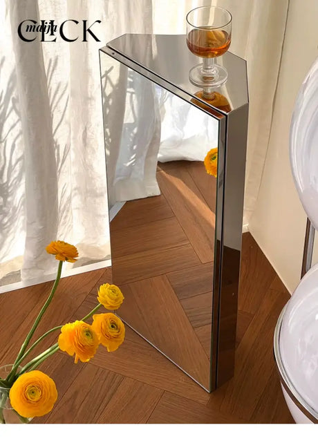 CLICK Frameless Mirror Corner Cabinet Wall Decor from CLICK