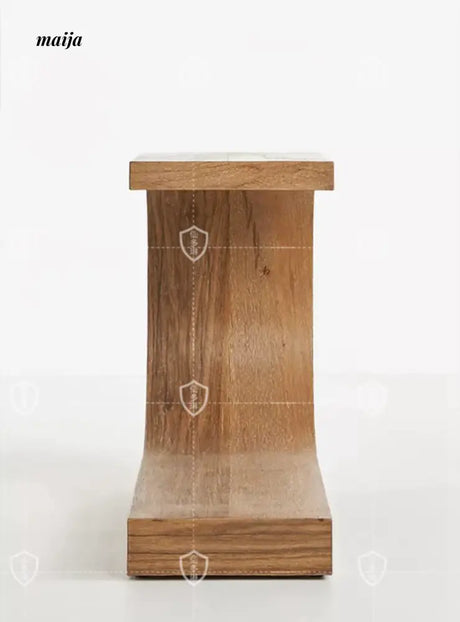 Crescent Solid Wood Console Table from maija
