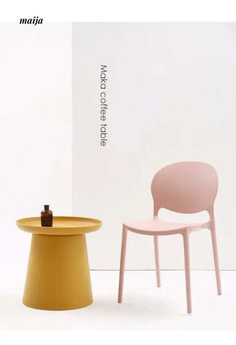 (Set of 2) Gil Plastic Dining Chair from maija