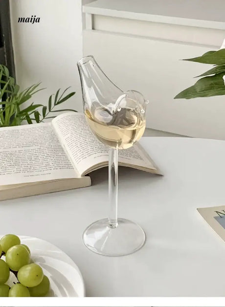 BANKE Creative Bird Tall Glass Cocktail Cup from BANKE