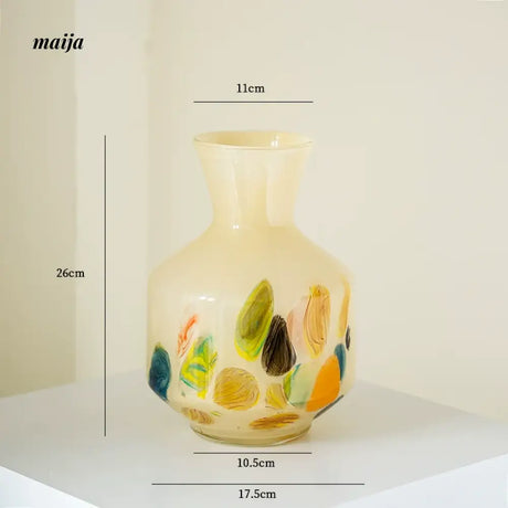 Speckle Colour Glass Vase from maija