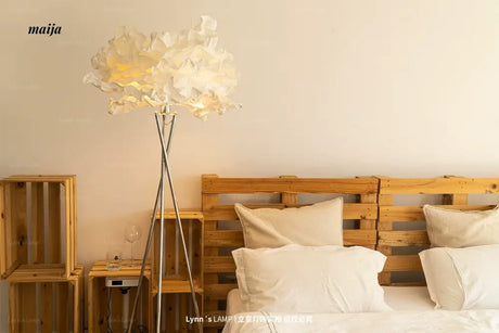 LYNN Japanese Origami Floor Lamp from Lynn's Lamp