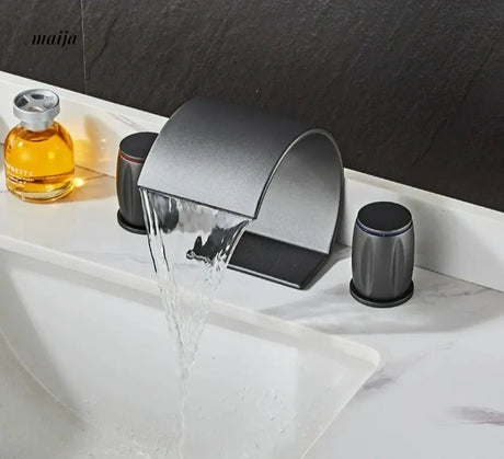 Crescent Waterfall Faucet from Kaiyashi