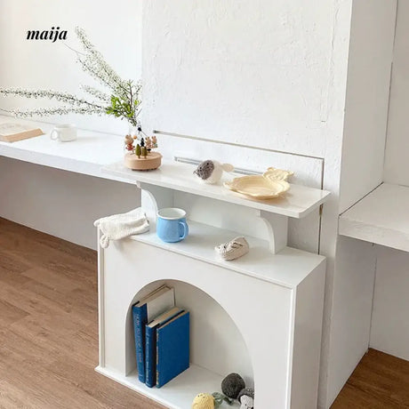 French Retro Fireplace Decorative Cabinet from maija
