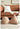 MISTYWOOD White Plush Triangle Sofa Pillow from MISTYWOOD