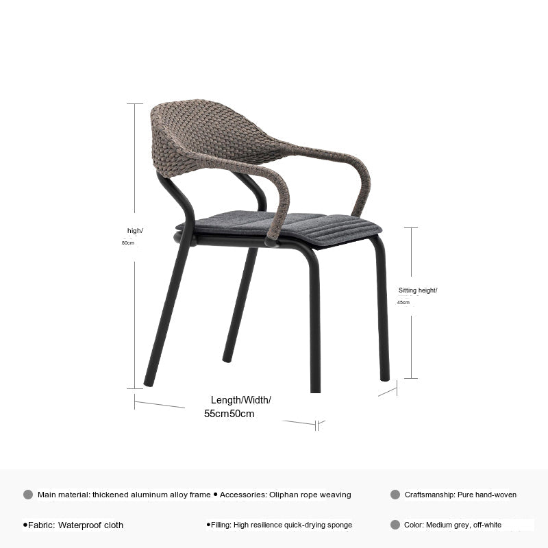 DIME GARDEN Viridian Sleek Luxury Outdoor Dining Set from DIME GARDEN