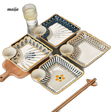 MOSE Dumpling Plate with Vinegar Dish from MOSE