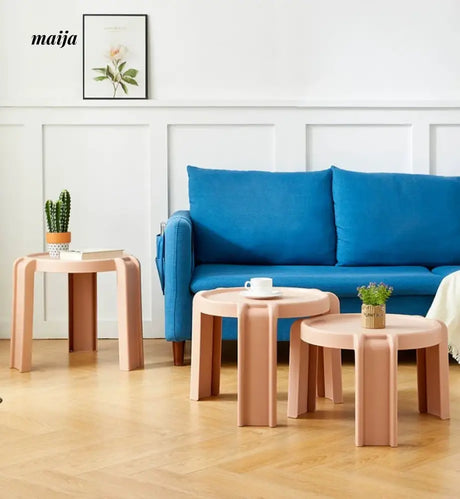 Bobbi Round Plastic Coffee Table from maija